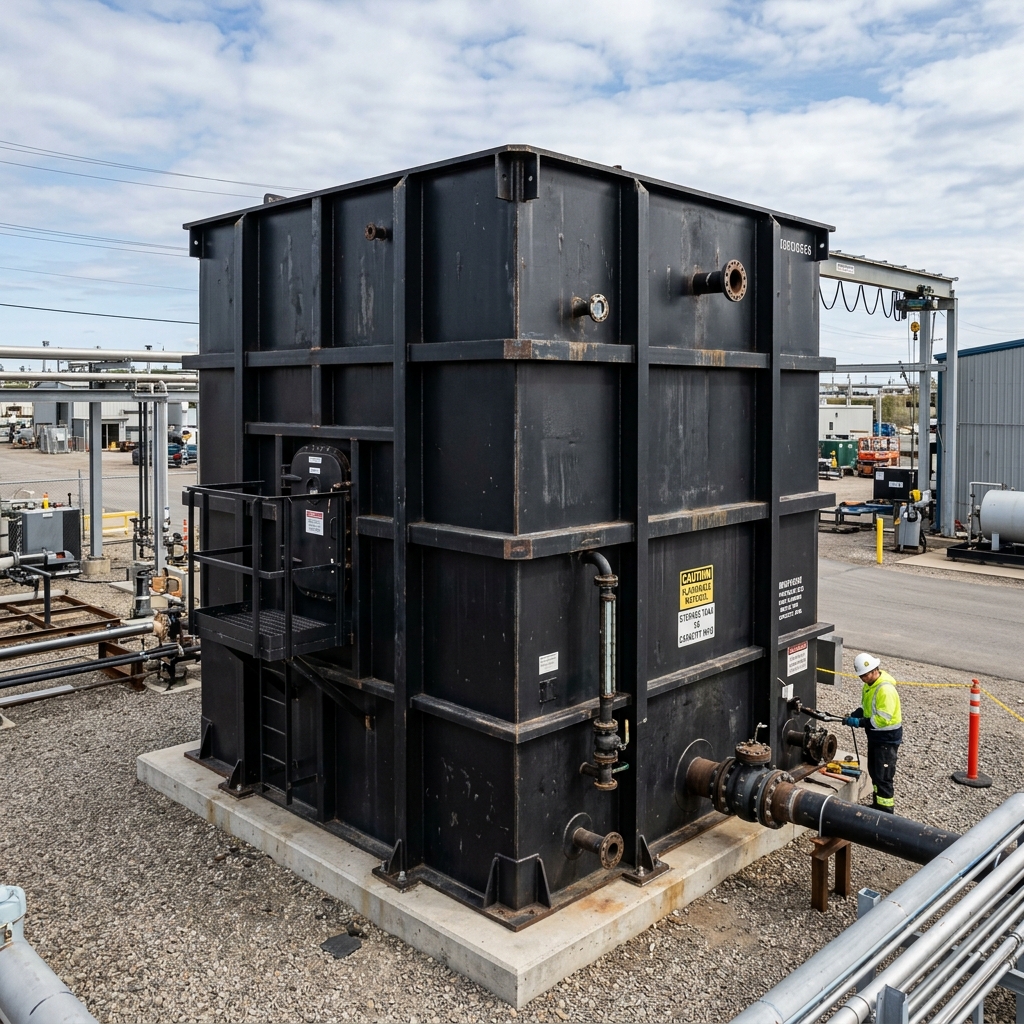 MS Square Storage Tank